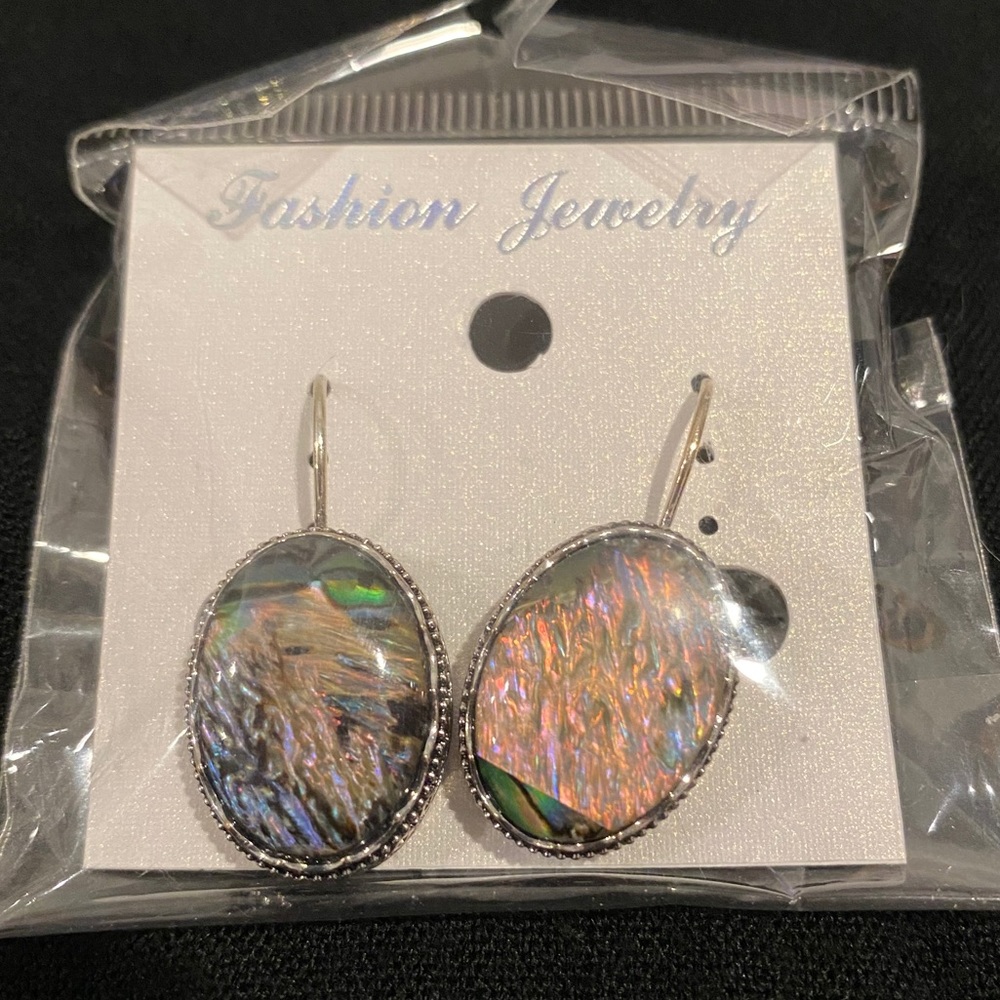 Abalone earrings